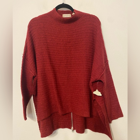 ALTAR’D STATE Red Oversized Flowy Knit Sweater NEW - Picture 1 of 8